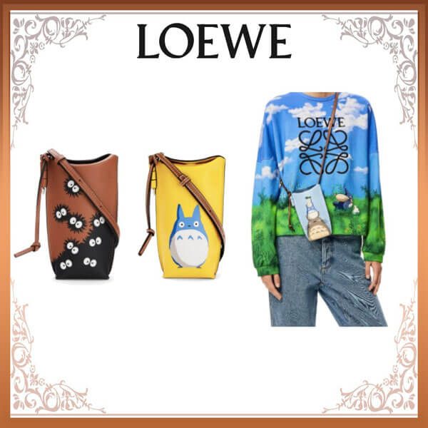 【ロエベ×トトロ】ゲート ポケット マックロクロスケ/トトロ